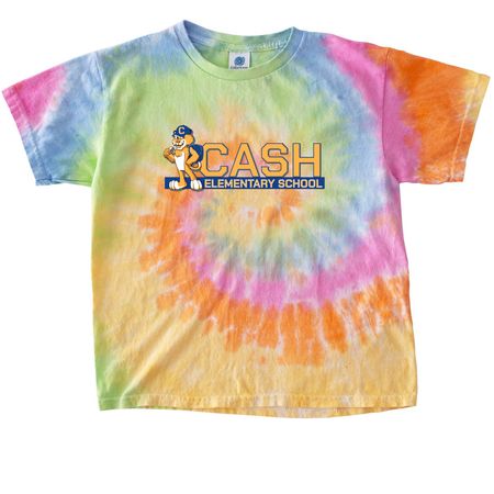 Cash Elementary Spiritwear, a Eternity Youth Tie Dye Tee