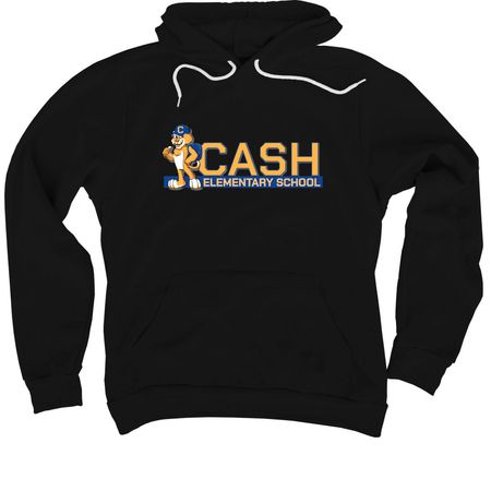 Cash Elementary Spiritwear, a Black Premium Pullover Hoodie