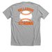 BELLEROSE STRONG, a Athletic Heather Premium Unisex Tee (back-view)