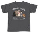 Join the Crew. Save a Life.&nbsp;, a Pepper Comfort Colors Unisex Tee (back-view)