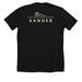 SATB2 Awareness- Xander, a Solid Black Blend Premium Unisex Tee (back-view)