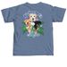 SCASV - VIVA SHELTER MED, a Blue Jean Comfort Colors Unisex Tee (back-view)