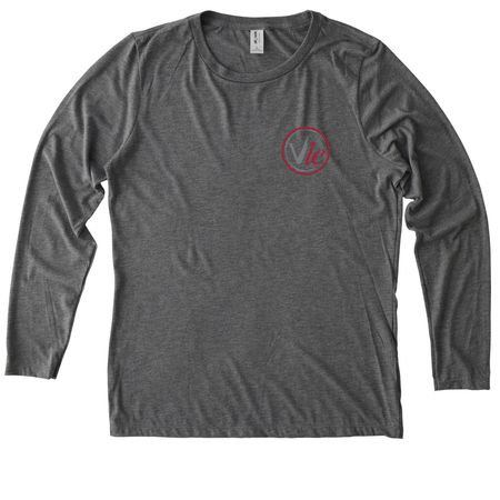 VLE 2026, a Aluminum Grey Allmade Eco Triblend Women?s Long Sleeve Tee