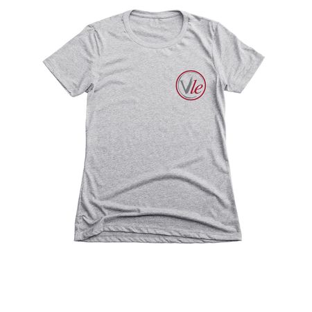VLE 2026, a Dark Heather Grey Women's Slim Fit Tee