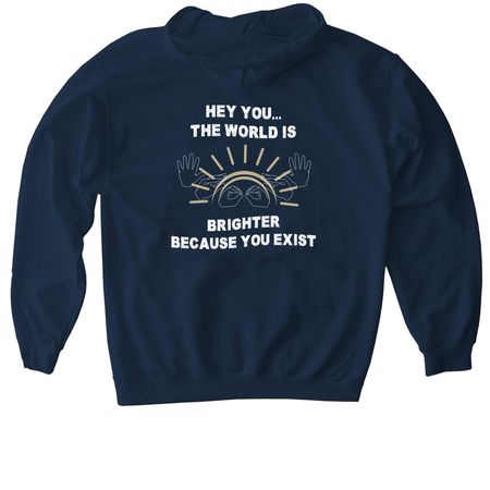 Limited Edition: Please Stay, a Navy Gildan Softstyle Pullover Hoodie