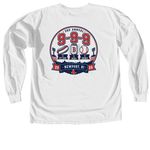 9-9-9 2026, a White Comfort Colors Long Sleeve Tee (back-view)