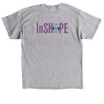 InSHAPE, a Sport Grey Classic Unisex Tee (back-view)