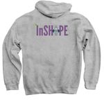 InSHAPE, a Sport Grey Pullover Hoodie (back-view)