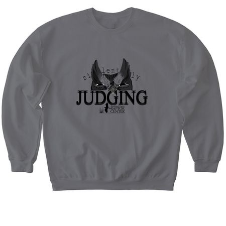 Rescue&nbsp; Rehabs&nbsp; Restores, a Charcoal Softstyle Crewneck Sweatshirt