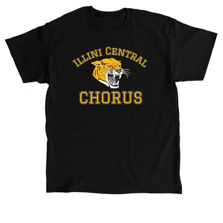 IC Chorus Shirts, a Black Classic Unisex Tee