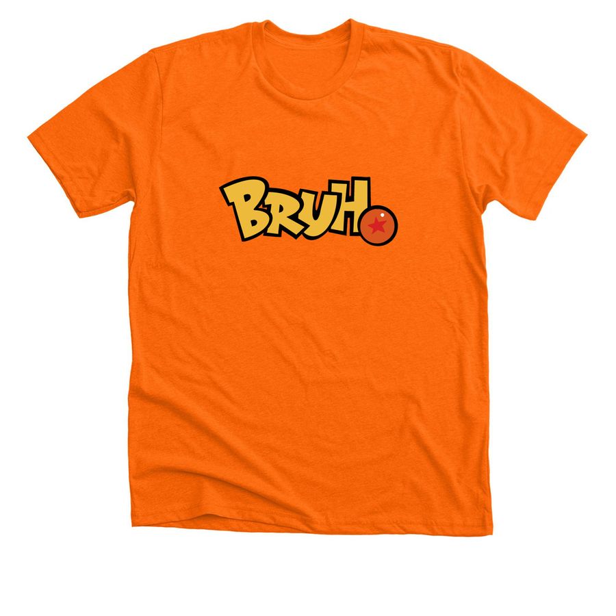 DragonBruh&nbsp;, a Neon Orange Premium Unisex Tee