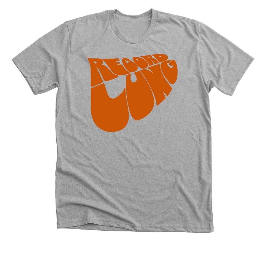 Official Record Lung T-Shirt, a Athletic Heather Premium Unisex Tee