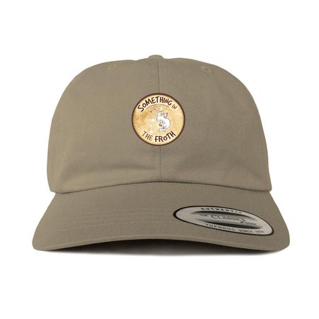 Something on your head, a Khaki Printed Classic Baseball Cap
