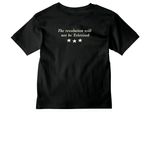 All Nations, a Vintage Black Youth Heavyweight Tee (back-view)