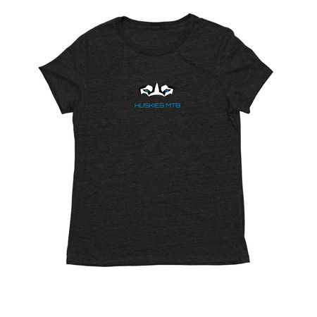 Shirts & Hoodies | Fast Letters | Front/Back, a Space Black Allmade Eco Triblend Women?s Tee