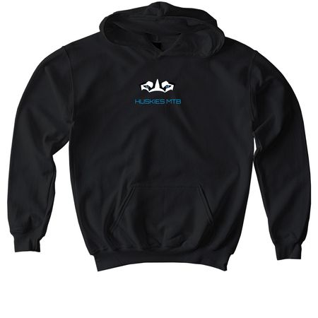 Shirts & Hoodies | Fast Letters | Front/Back, a Black Softstyle Youth Pullover Hoodie