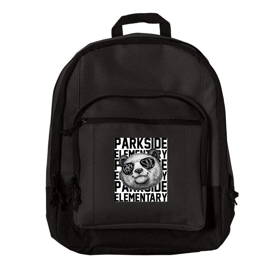 Panda Backpack, a Black Everyday Backpack