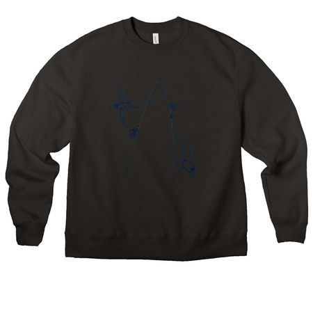 wow, a Black Premium Heavyweight Crewneck Sweatshirt
