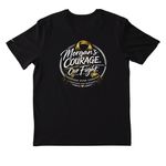 Morgan's Courage Over Cancer, a Black Nike Dri-FIT Jersey Blend Performance Tee (back-view)