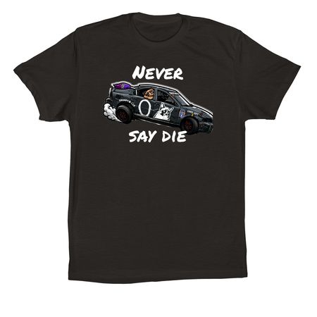 Grumpy 7, a Black Premium Cotton Tee