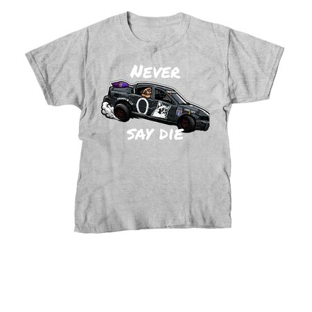 Grumpy 7, a Sport Grey Youth Unisex Tee