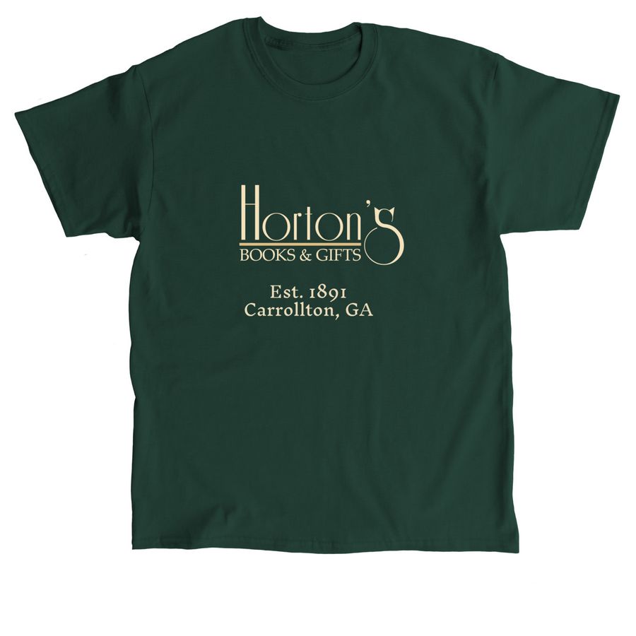 Georgia's Oldest Indie Bookstore, a Forest Green Classic Unisex Tee