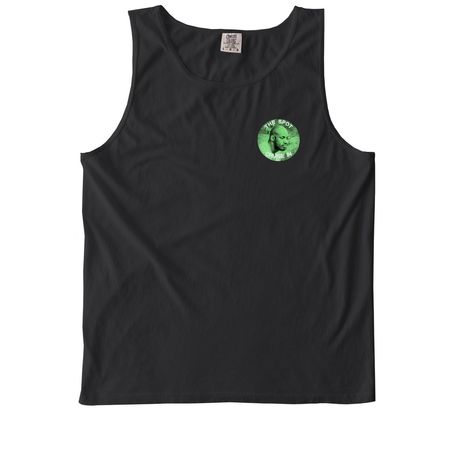 The Spot (Car Cruise In LLC) Merch, a Black Comfort Colors Tank Top