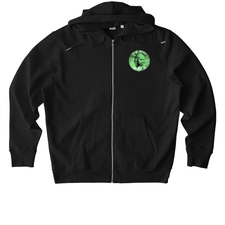 The Spot (Car Cruise In LLC) Merch, a Black Stanley/Stella Unisex Cultivator 2.0 Zip Up Pullover Hoodie