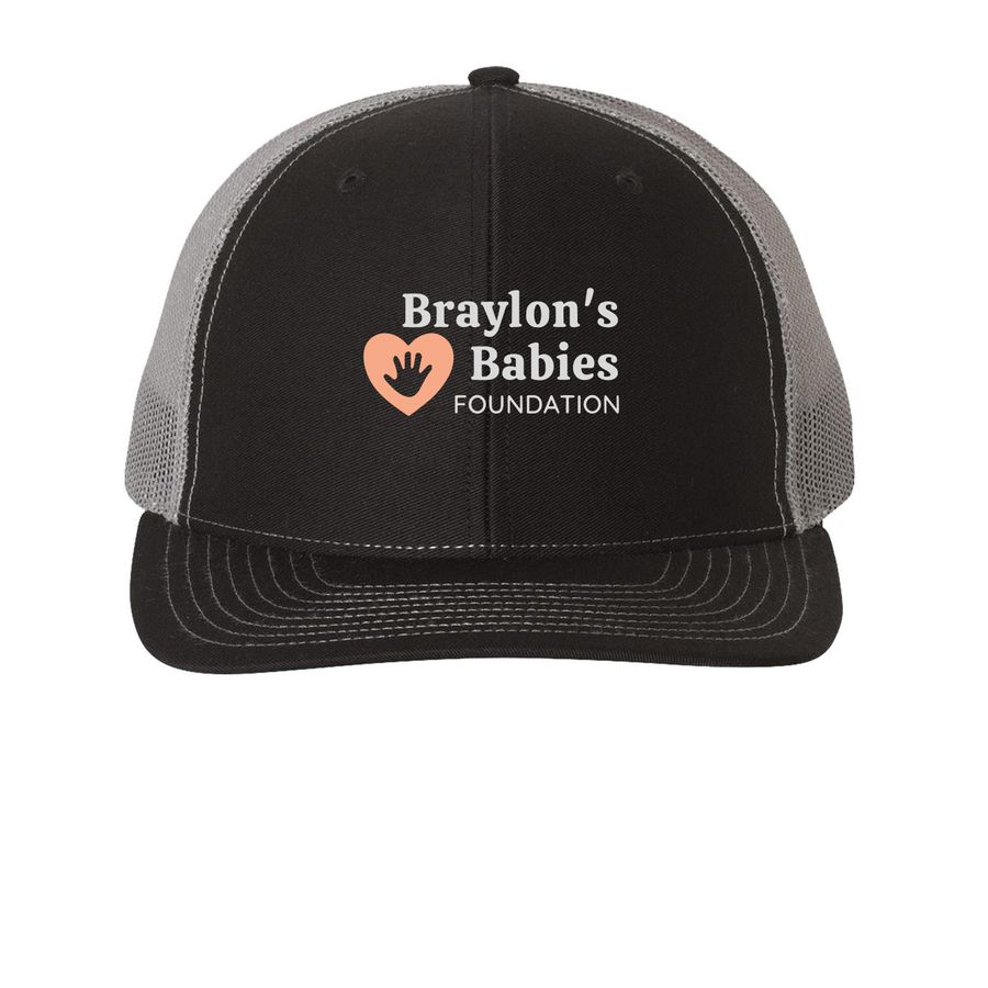 Braylon?s Babies&nbsp;, a Black/ Charcoal Printed Snapback Trucker Cap