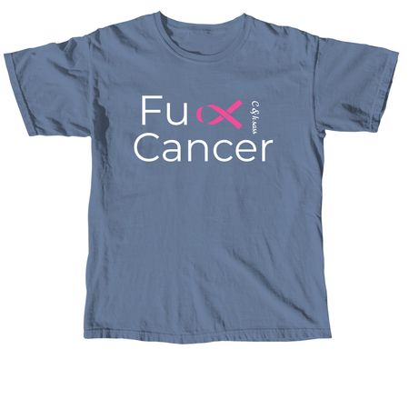 Fight like a girl&nbsp;, a Blue Jean Comfort Colors Unisex Tee