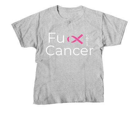 Fight like a girl&nbsp;, a Sport Grey Youth Unisex Tee