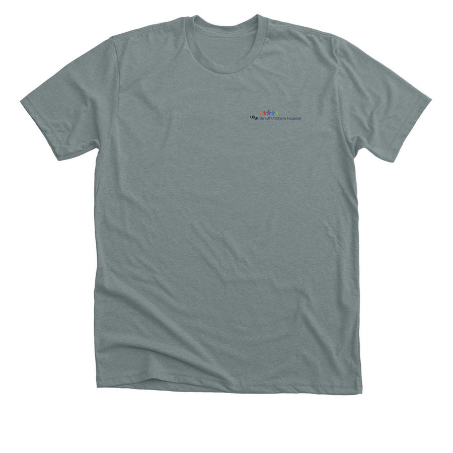 CHO Boo Crew, a Heather Blue Storm Premium Unisex Tee