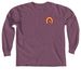 Childhood Cancer & Sickle Cell Disease Month, a Berry Comfort Colors Long Sleeve Tee