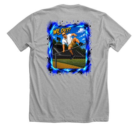 Dom-A-Palooza 2026!, a Athletic Heather Premium Unisex Tee (back-view)