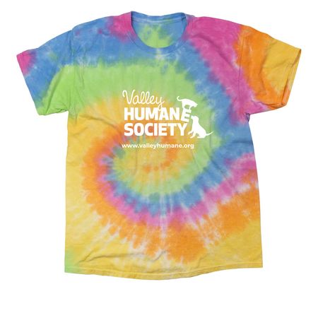Valley Humane Tie-Dye Tees, a Eternity Classic Tie Dye Tee