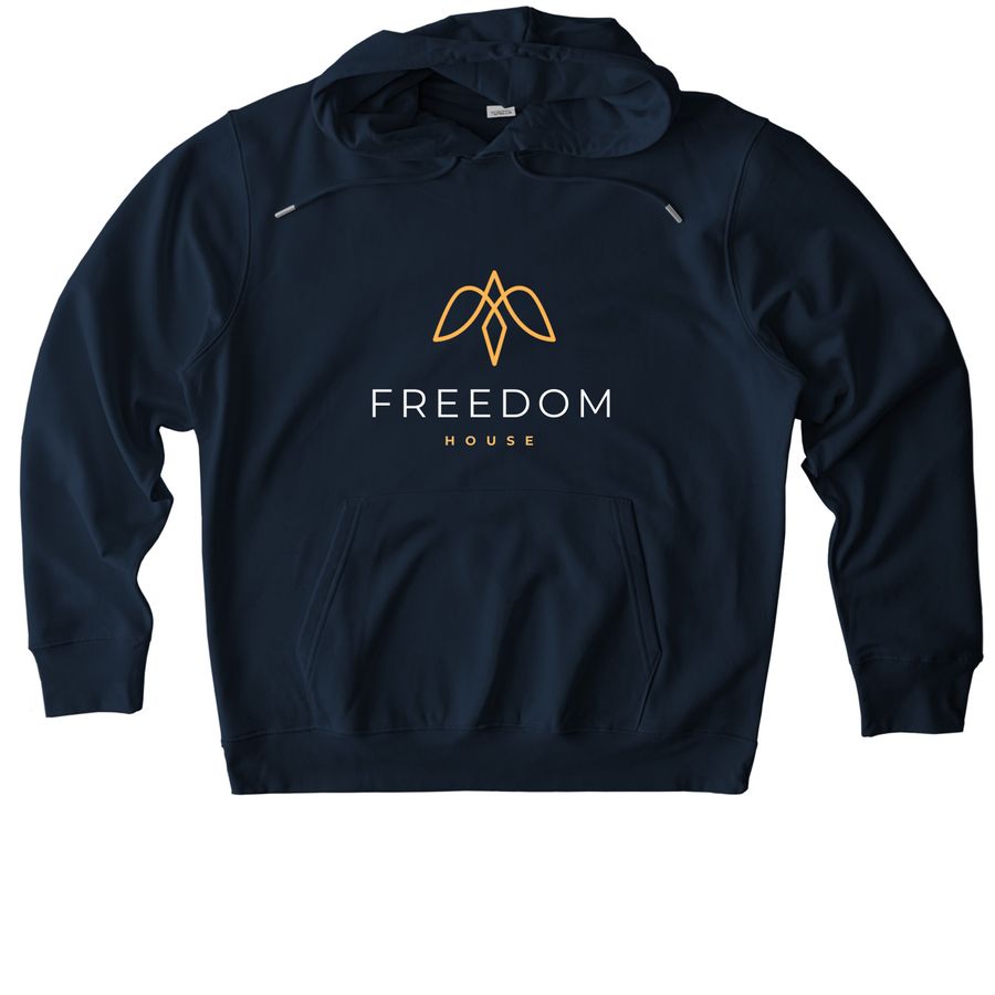 Freedom Fundraiser Merch!, a French Navy Stanley/Stella Unisex Cruiser 2.0 Pullover Hoodie