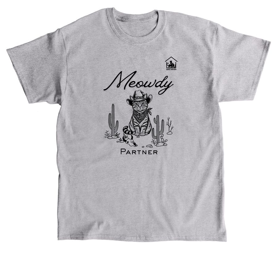 Meowdy Partner, a Sport Grey Classic Unisex Tee