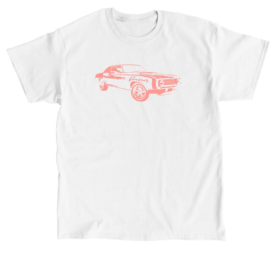 Flamer Tee, a White Classic Unisex Tee