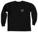 LAOL #2, a Black Comfort Colors Long Sleeve Tee