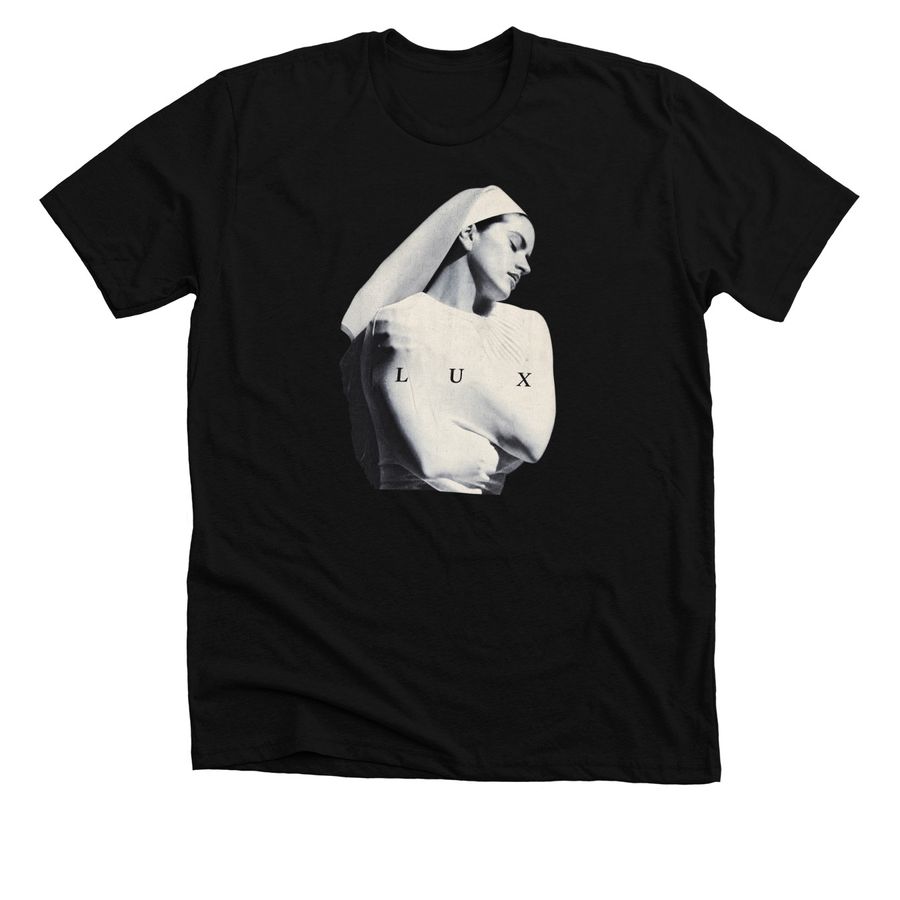 Rosalia Long Sleeve Shirt Mens Small Black Lu, a Solid Black Blend Premium Unisex Tee