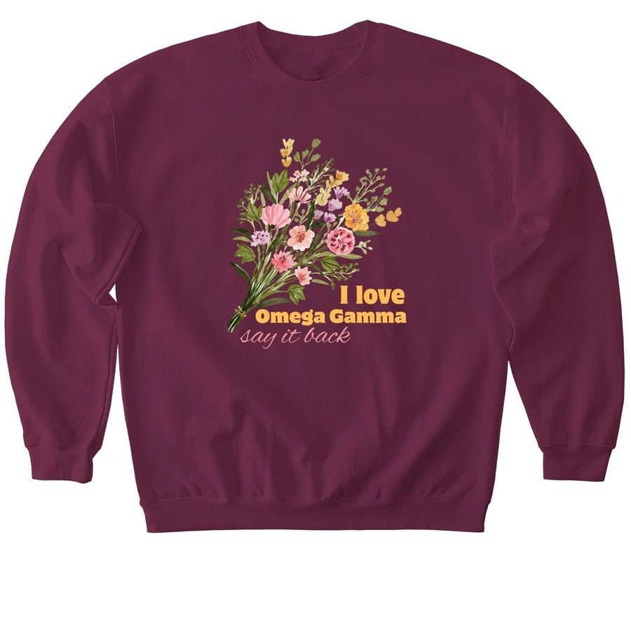 brothers love me!, a Maroon Softstyle Crewneck Sweatshirt