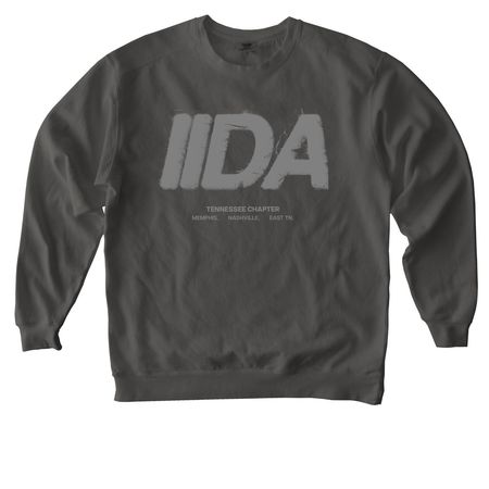 IIDA Tennessee - Gray, a Pepper Comfort Colors Crewneck Sweatshirt