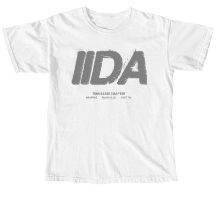 IIDA Tennessee - Gray, a White Comfort Colors Unisex Tee