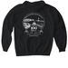 PHGS Centennial Adult Pullover, a Black Gildan Softstyle Pullover Hoodie (back-view)
