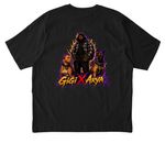 House Of Divas&nbsp;, a Black Stanley/Stella Unisex Freestyler Heavyweight Tee (back-view)
