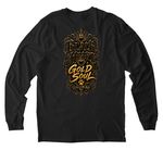 A little bite of school spirit&nbsp;, a Deep Black Allmade Organic Cotton Long Sleeve Tee (back-view)