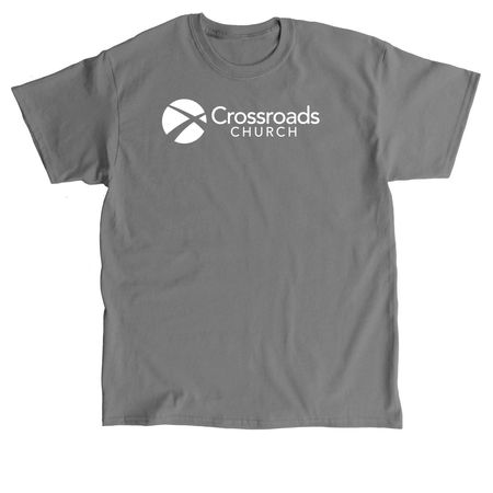Crossroads Church Logo, a Charcoal Classic Unisex Tee