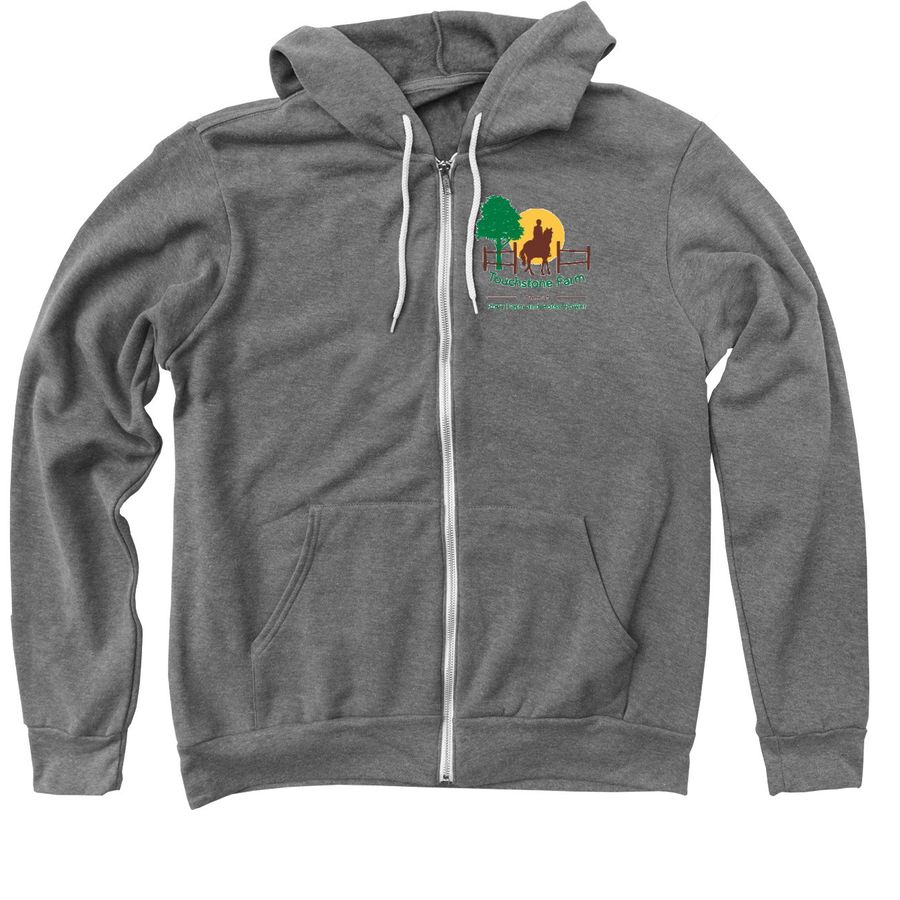 Limited Time TSF Zip-up Sweater, a Deep Heather Zip Up Hoodie