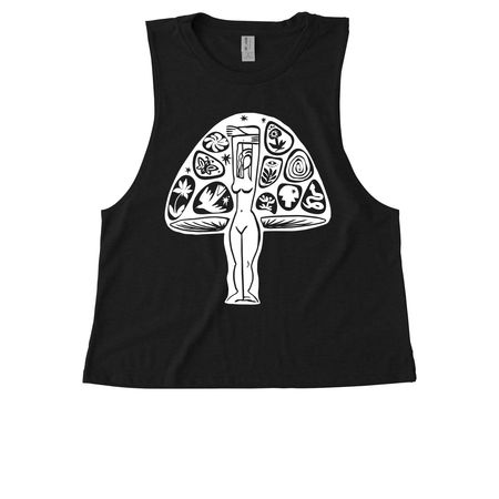 Proud M.O.M. Women's Muscle Tank&nbsp; &nbsp;, a Deep Black Allmade Eco Triblend Women?s Muscle Tank