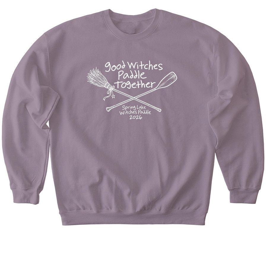 Spring Lake Witches Paddle, a Paragon Softstyle Crewneck Sweatshirt